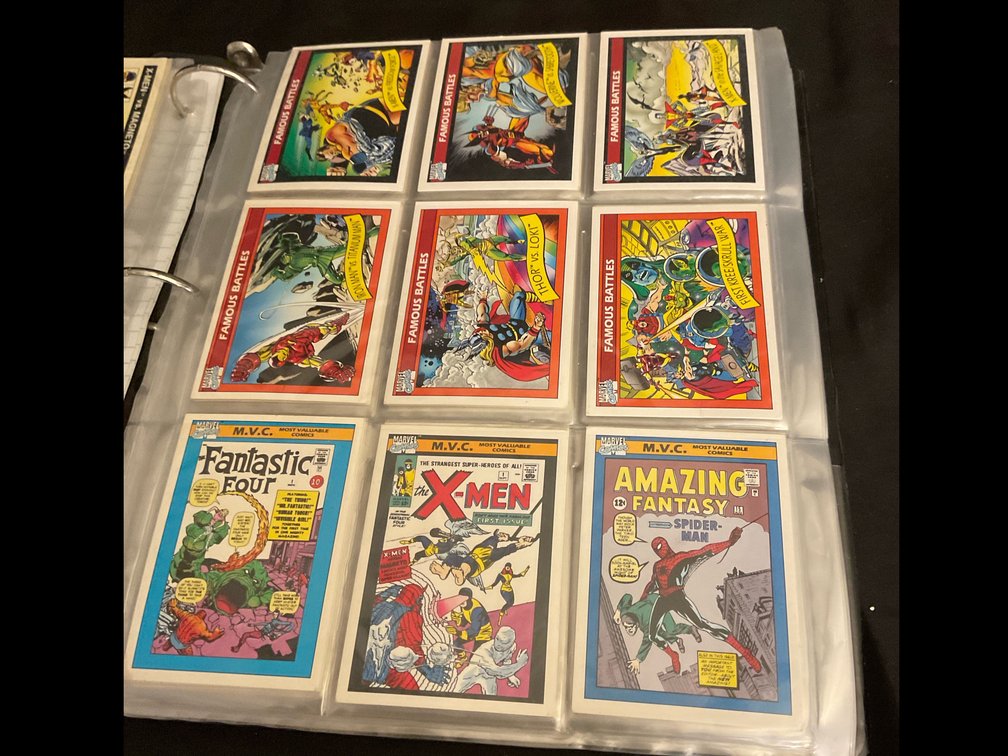 1990-92 Marvel Universe Series Cards