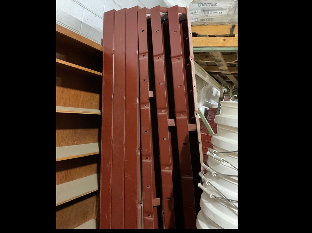 4” Steel Concrete Form 8’ Inside Corner Braces (6)