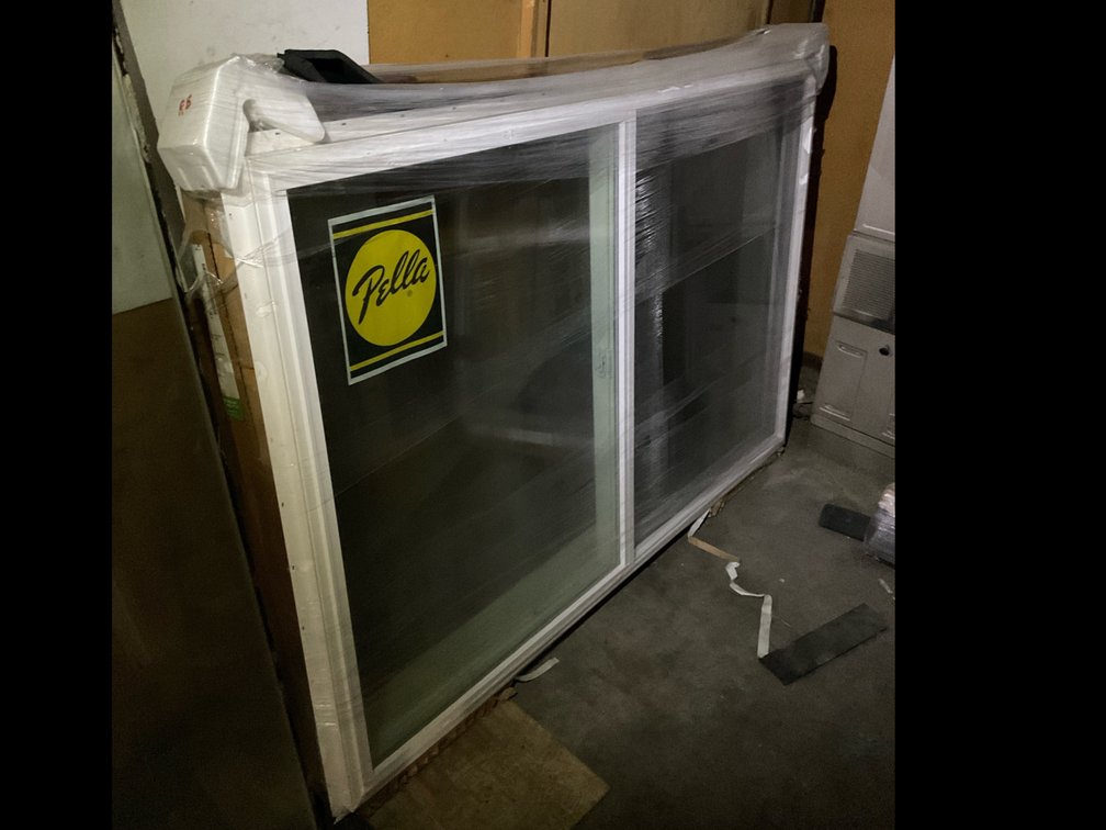 New Pella Sliding Window 47.5” x 71.5” Frame