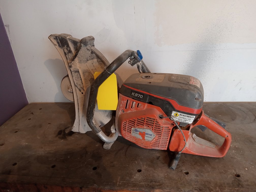Husqvarna K970 16" Gas Powered Concrete Saw