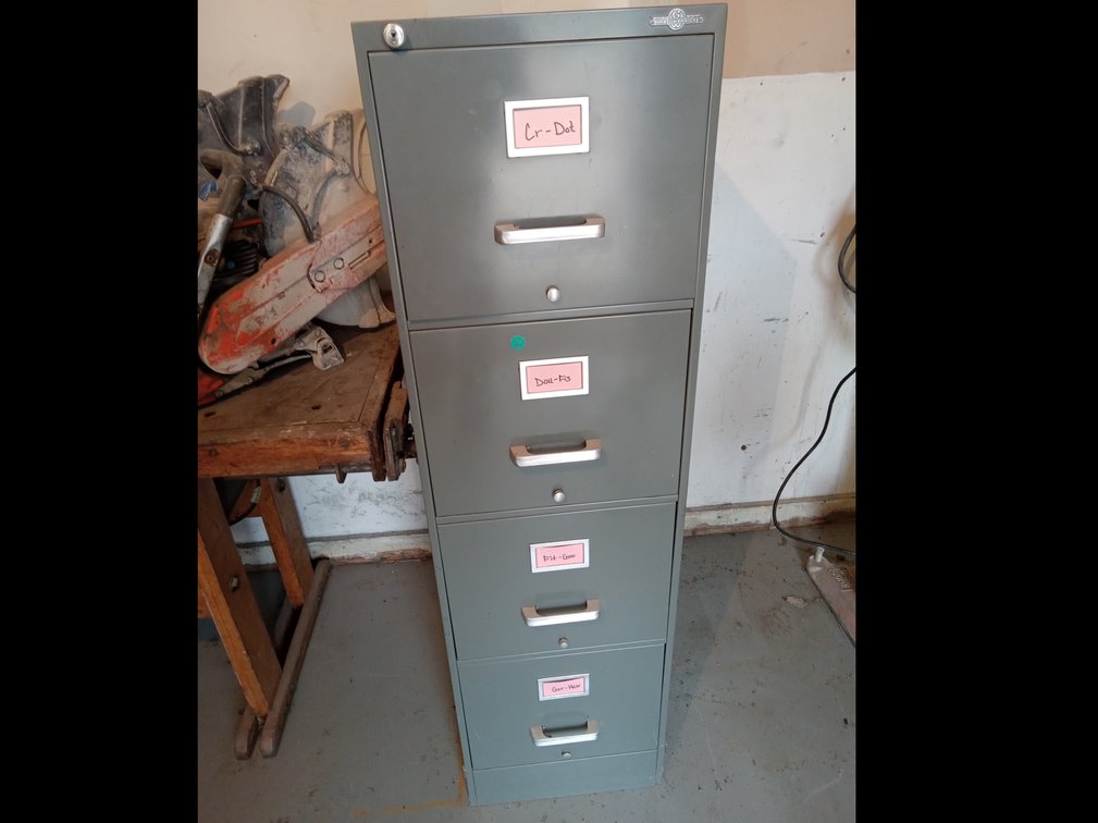 4 Drawer Metal Filing Cabinet