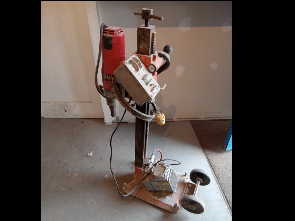 Milwaukee 4096 Dymodrill Diamond Core Drill Rig