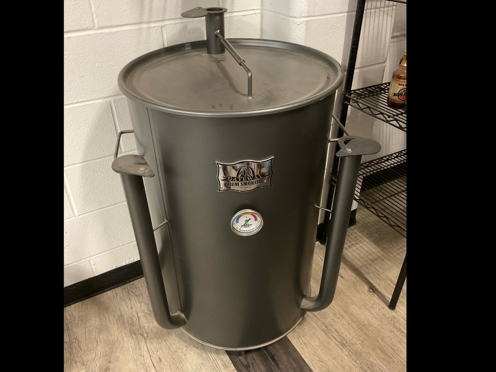 Matte Charcoal Gateway Drum Smoker
