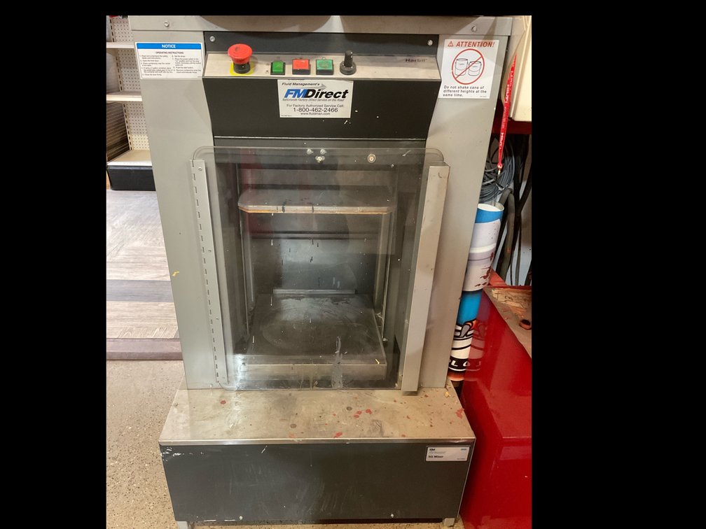 Fluid Management 5G Mixer Paint Shaker Cabinet