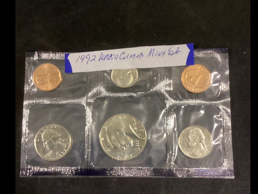 1992 Uncirculated Mint Set