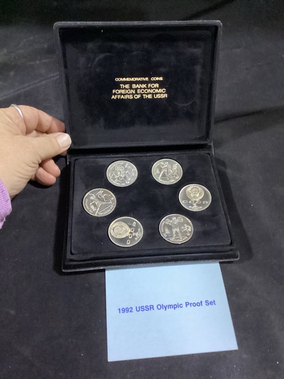 1992 USSR Olympic Proof Set