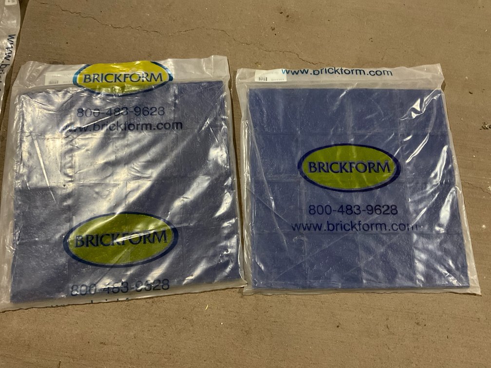 (2) New Brickform 6 x 6 Granite Set Decorative Concrete Stamps