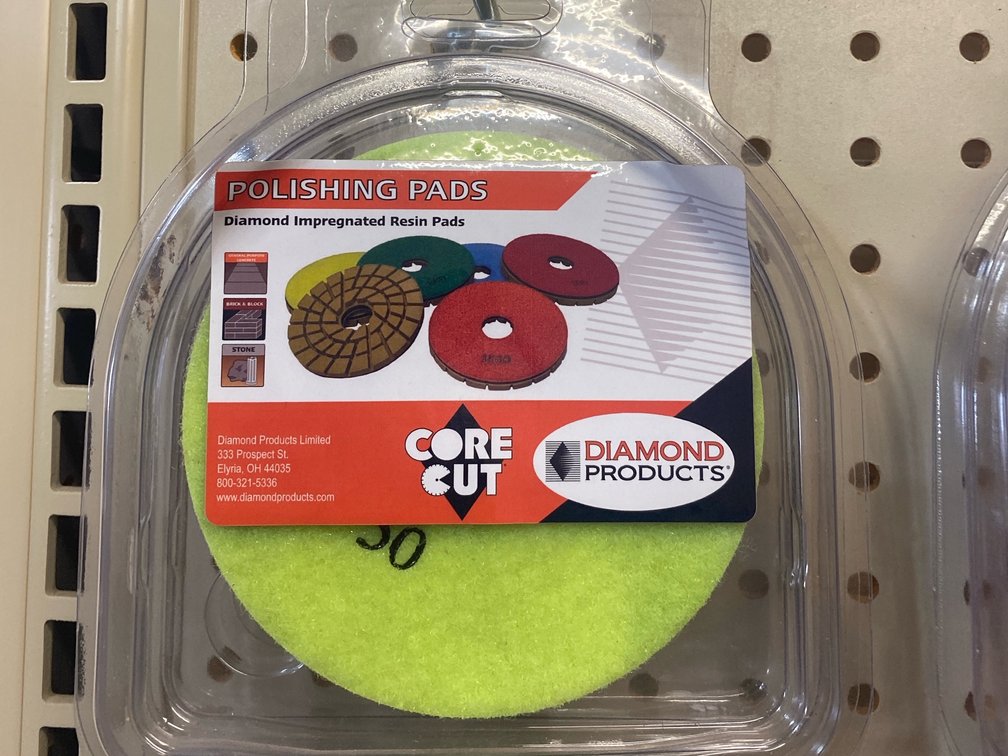 Core Cut Polishing Pads Lot of 2