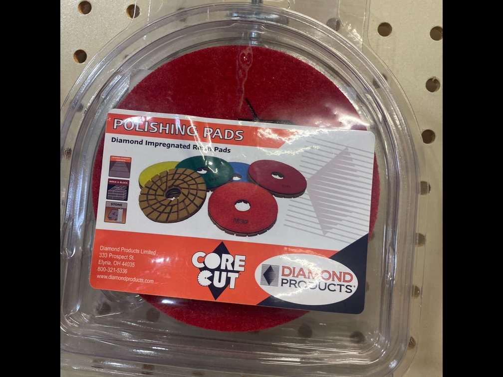 Core Cut Polishing Pads Lot of 2