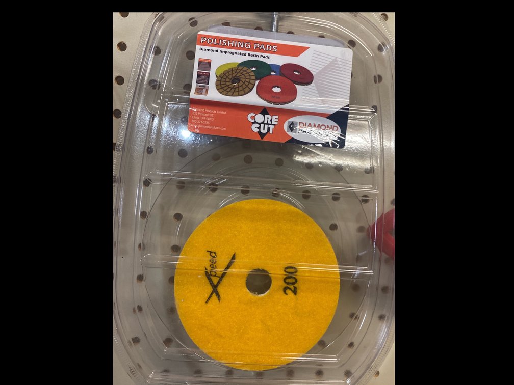 Core Cut Polishing Pad