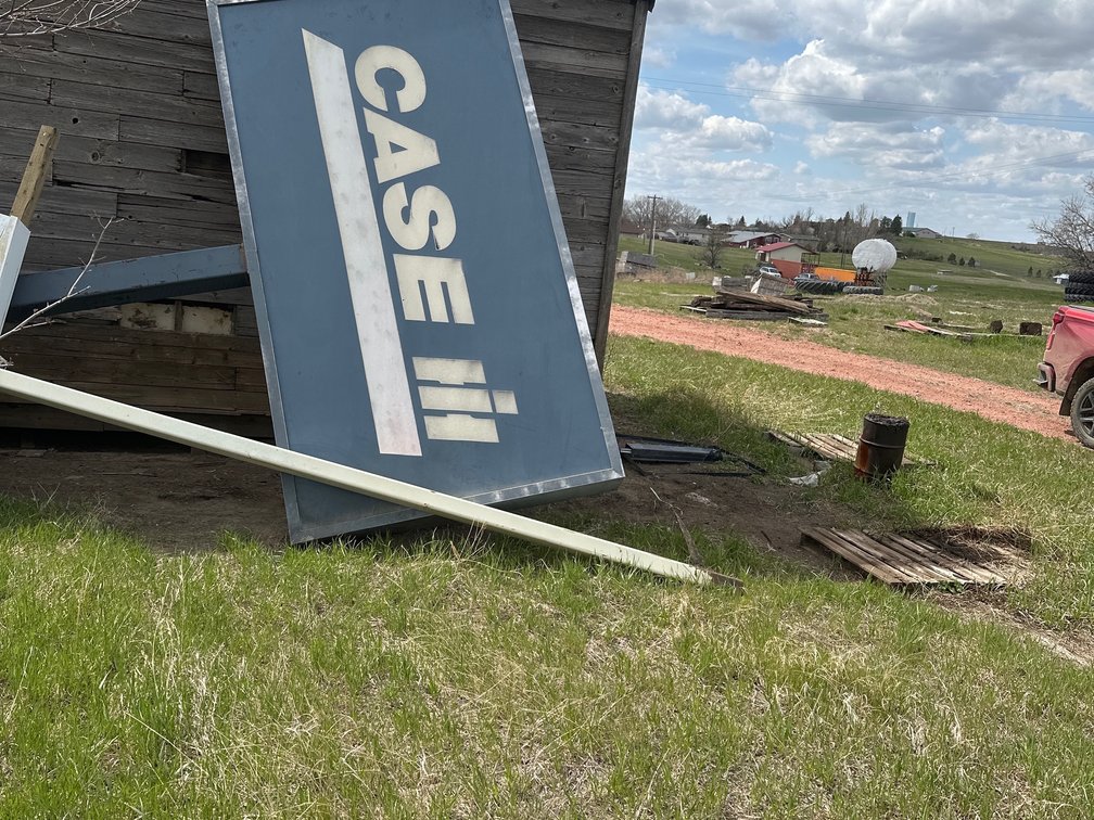 Large Case 12’ x 6’ IH Sign with Pole