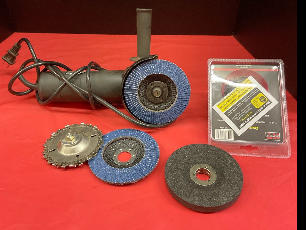Drill Master Angle Grinder with Accessories