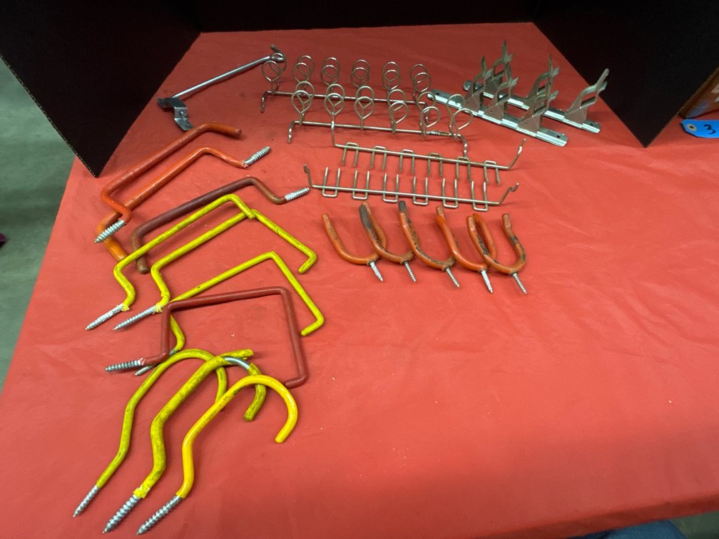 Tool Holders, and Rafter Hooks