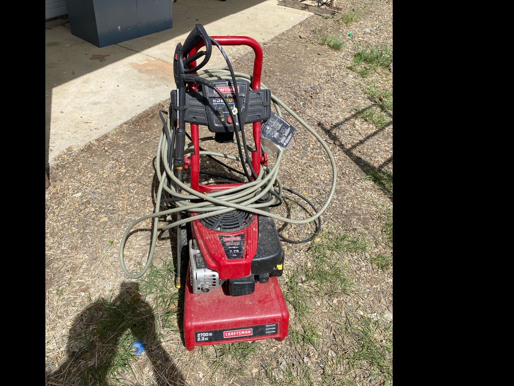 Craftsman 2700psi Pressure Washer