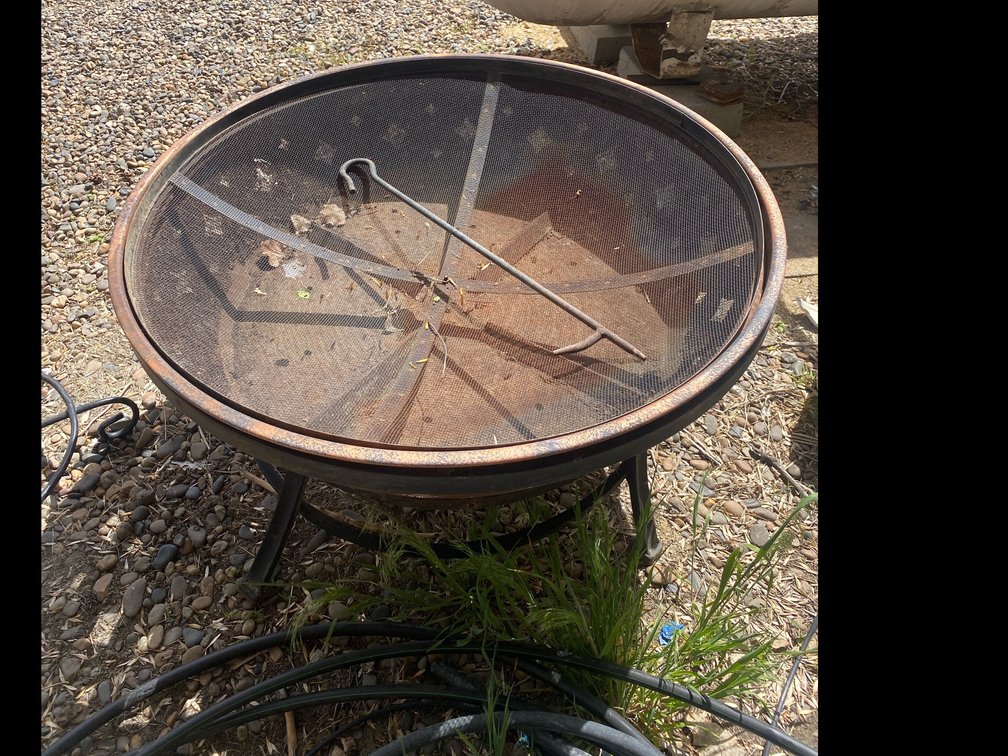 Fire Pit with Stand