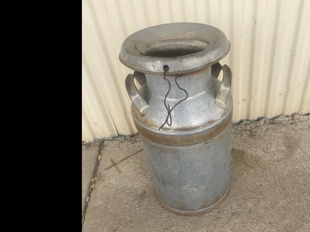 Cream Can with Lid