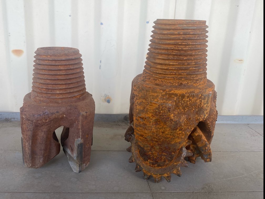 Tri-Cone Drill Bit Lot of 2