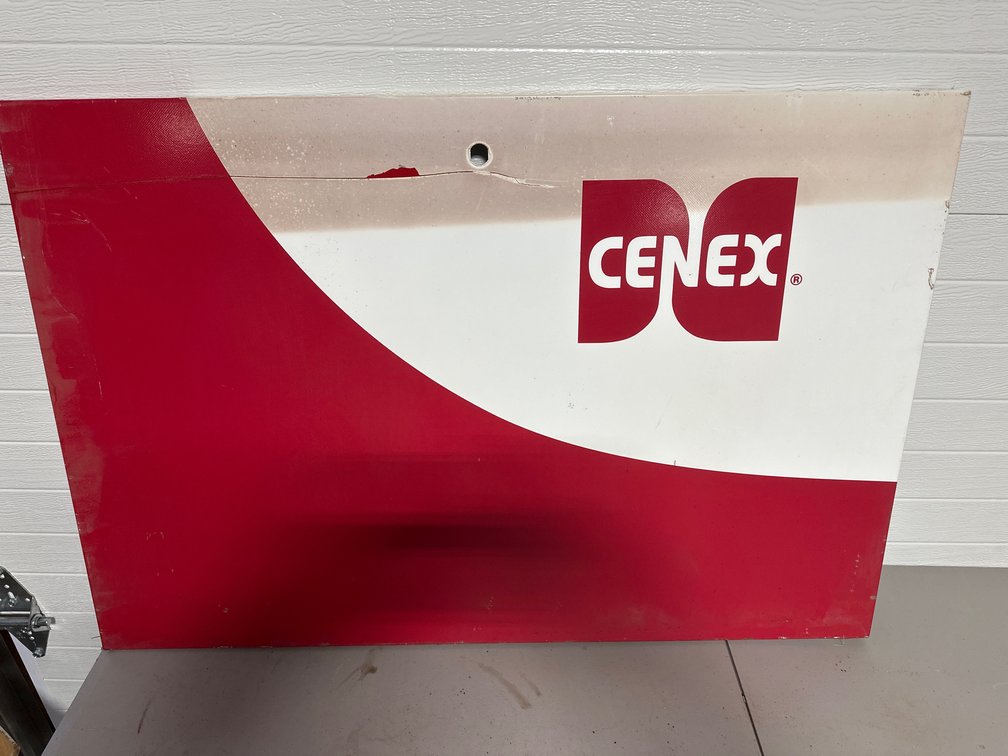 36” x 24” Cenex Panel Sign Metal