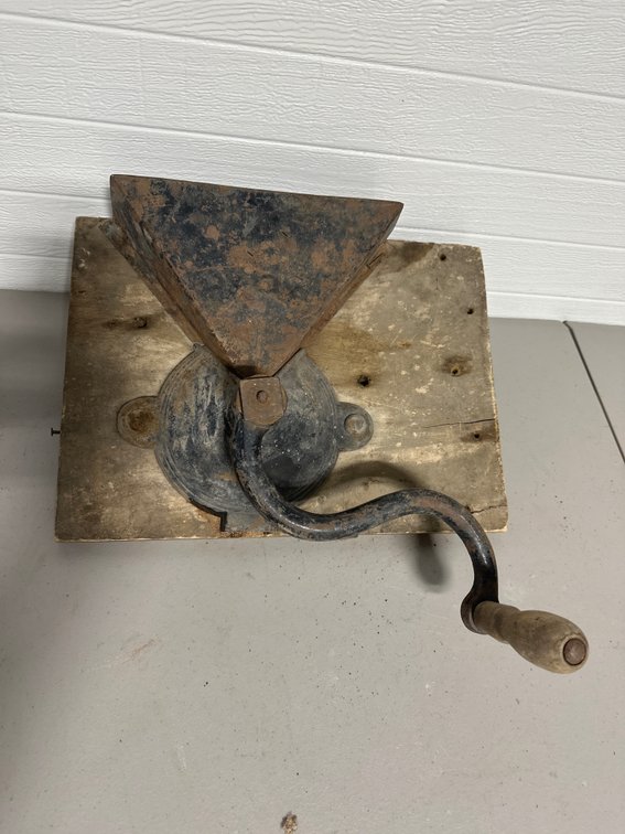 Primitive Wall Mount Coffee Grinder