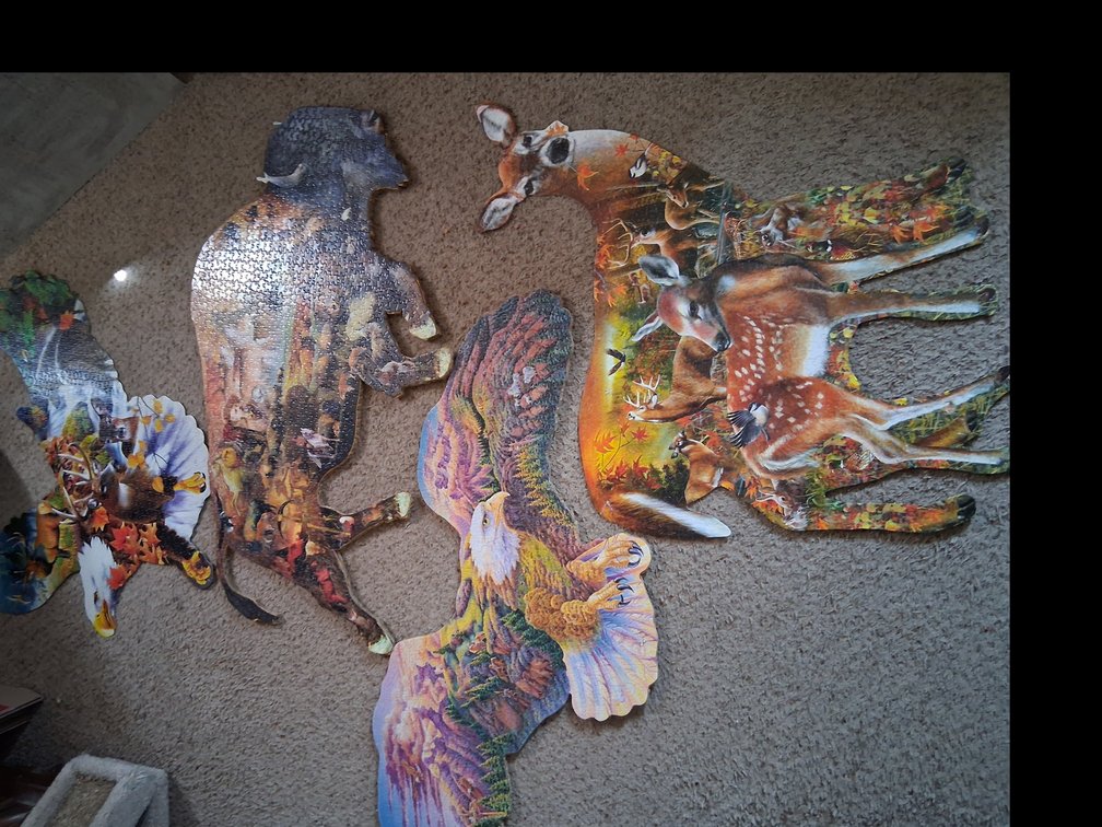 Puzzle wall art