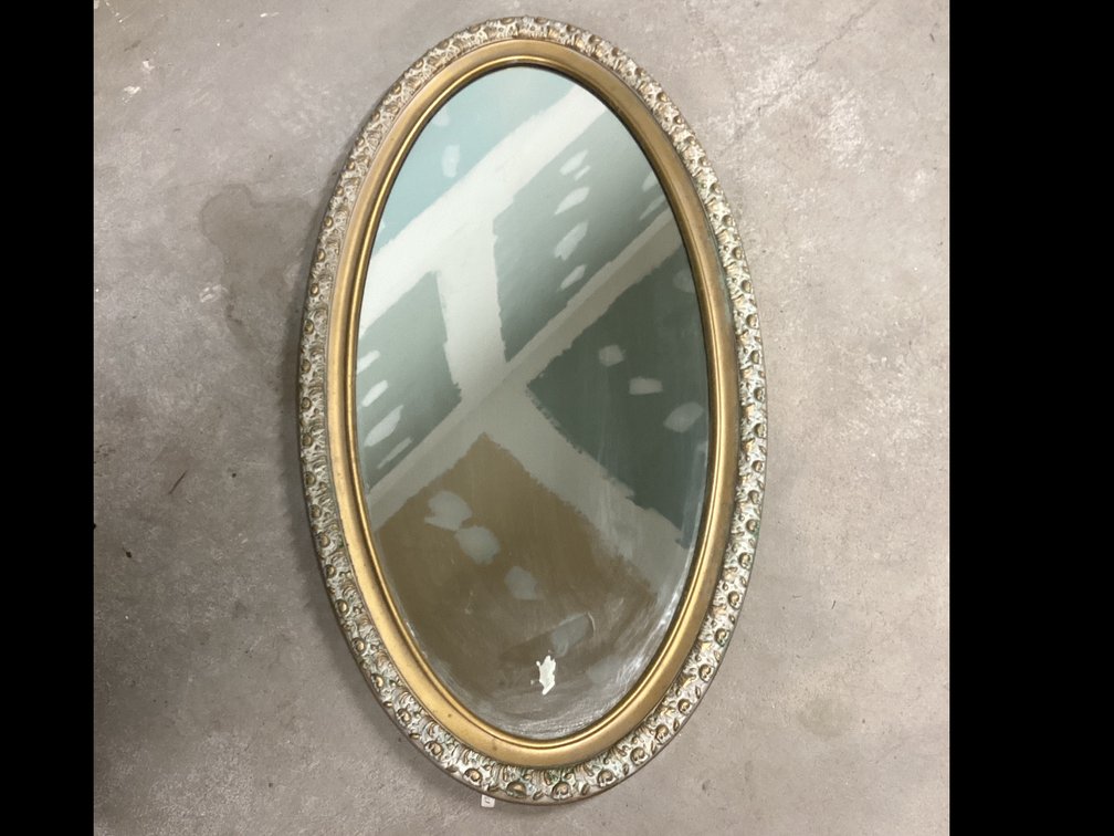 Oval Shaped Mirror