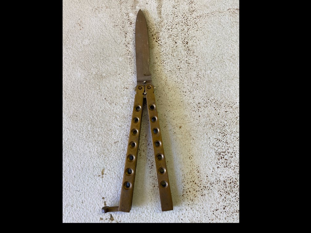 Butterfly Knife 4” Blade