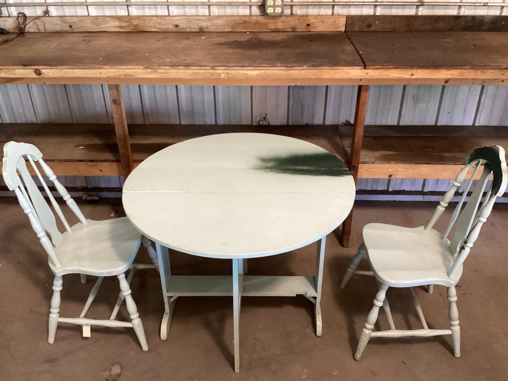 Drop Leaf Table & Chairs