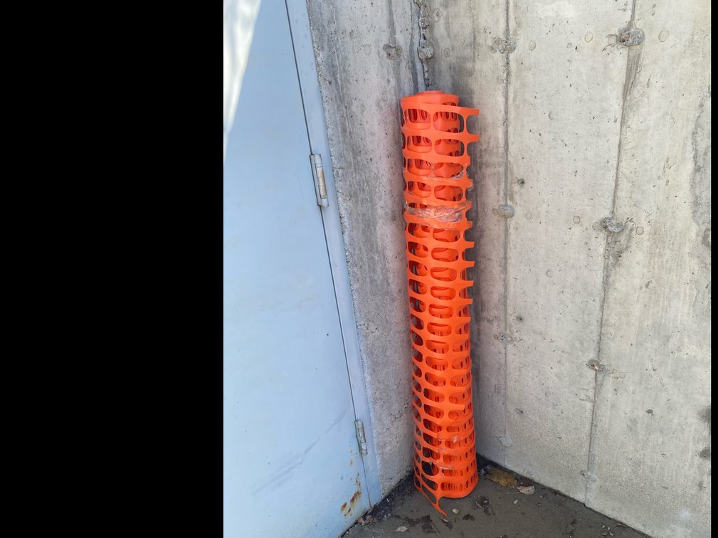 Orange Safety Fence Roll