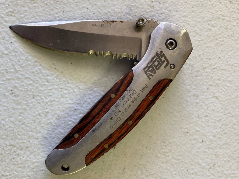 Gray Wireline 3” Pocket Knife