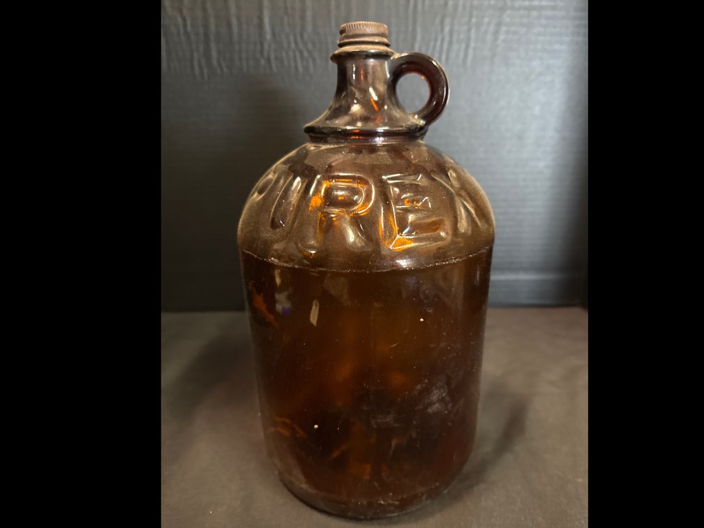 Gallon Size Glass Purex Jug