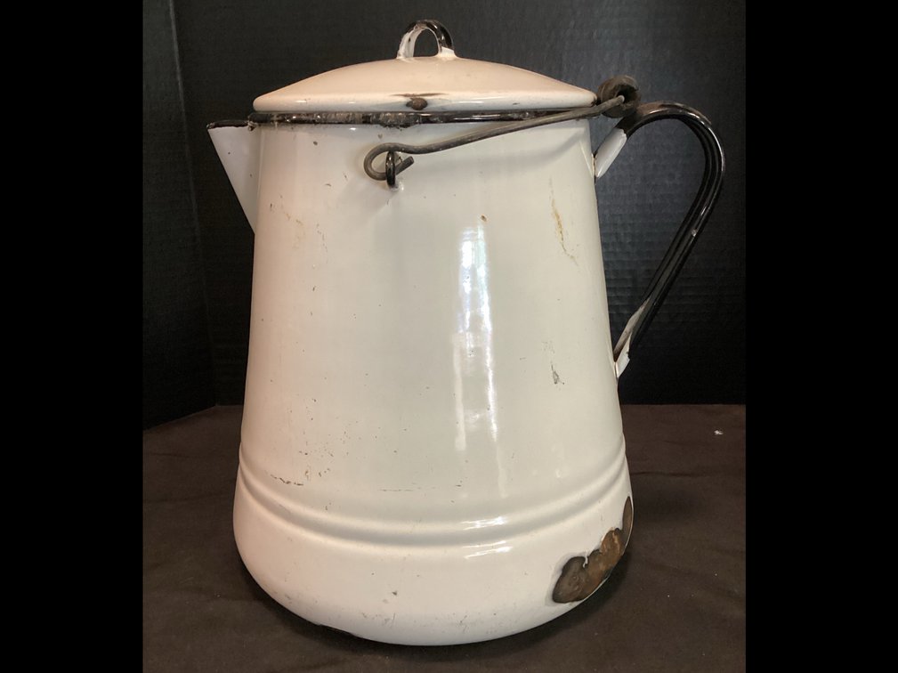 Enamel Coffee Pot