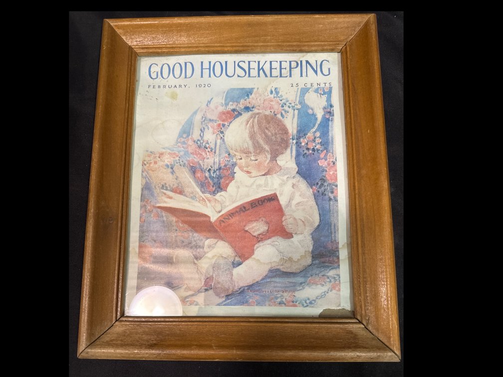 Jessie Wilcox Smith Good Housekeeping Feb 1920 Magazine Cover