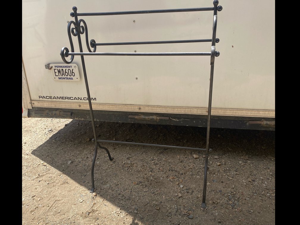 Metal Quilt Rack