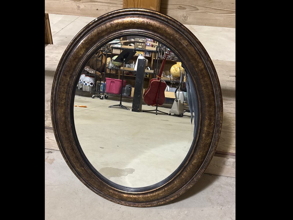 Oval Wall Mirror