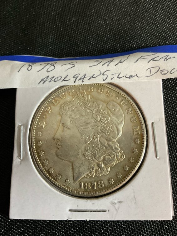 1878 S San Francisco Morgan Silver Dollar