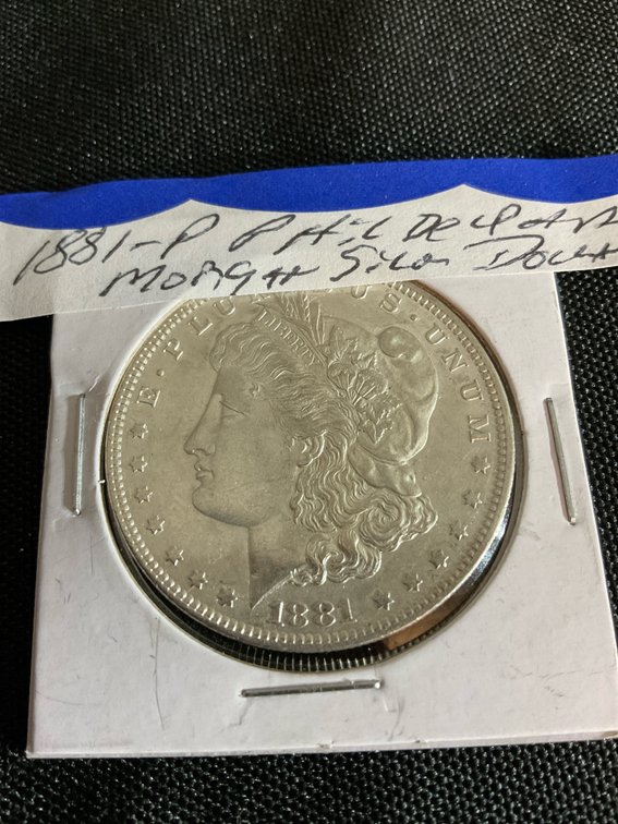 1881 P Philadelphia Morgan Silver Dollar