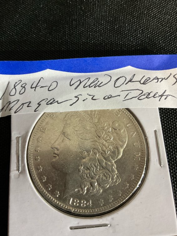 1884 O New Orleans Morgan Silver Dollar