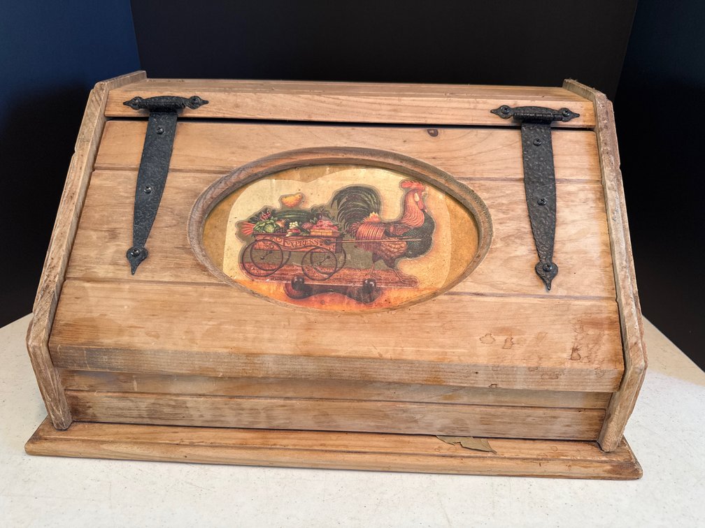 Wooden Bread Box