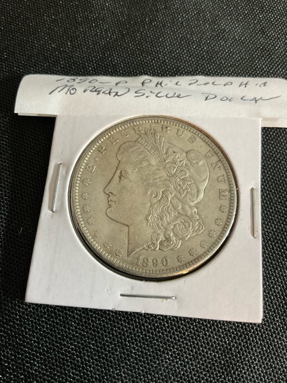 1890 P Philadelphia Morgan Silver Dollar