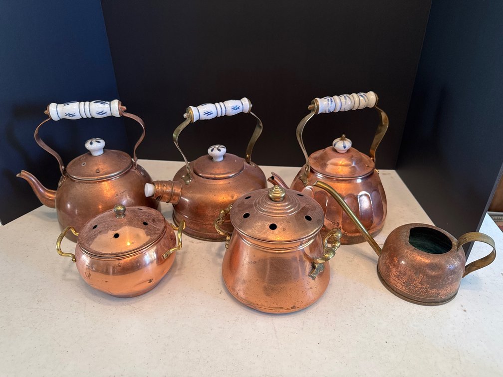 Copper Teapots/Pots