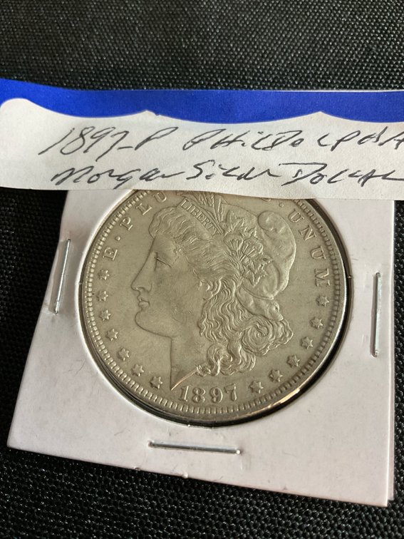 1897 P Philadelphia Morgan Silver Dollar