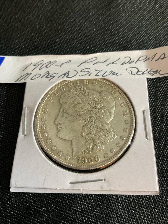 1900 P Philadelphia Morgan Silver Dollar