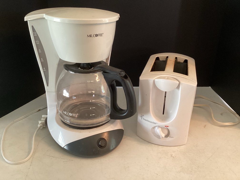 Mr. Coffee & Toastmaster Toaster