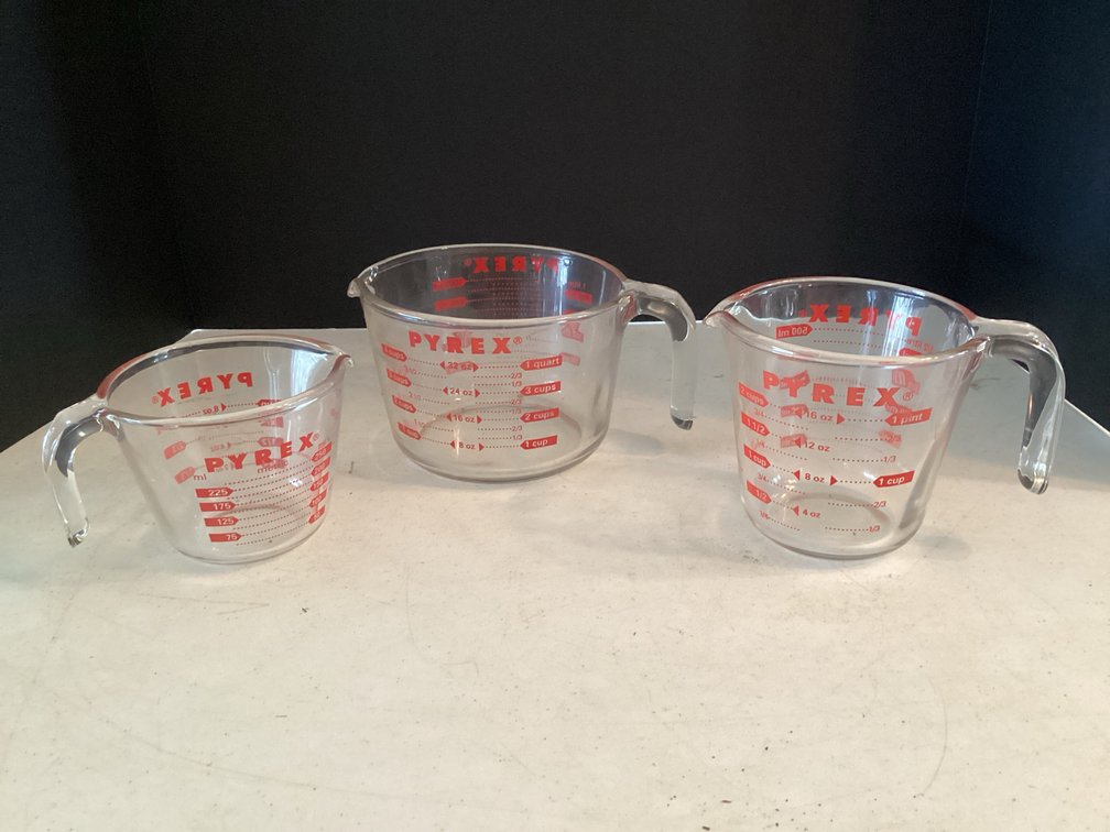 Pyrex Measuring Cups