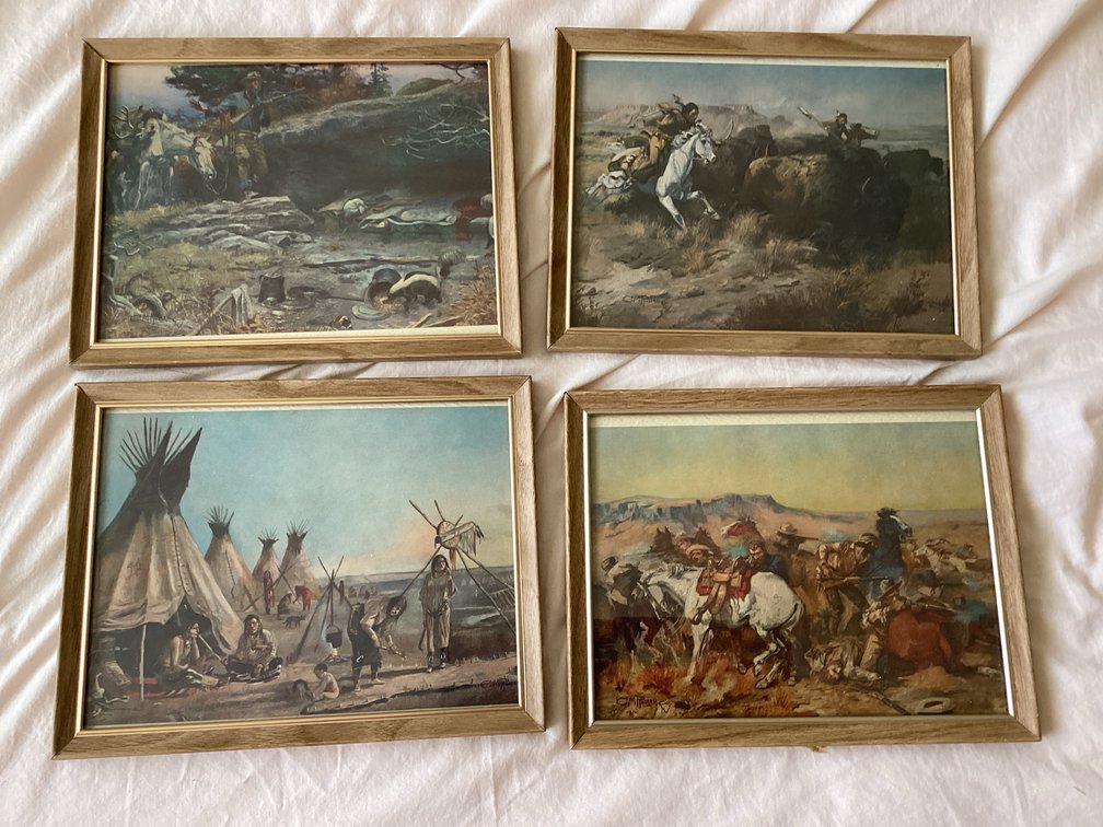 Charles M. Russell Western Print Pictures