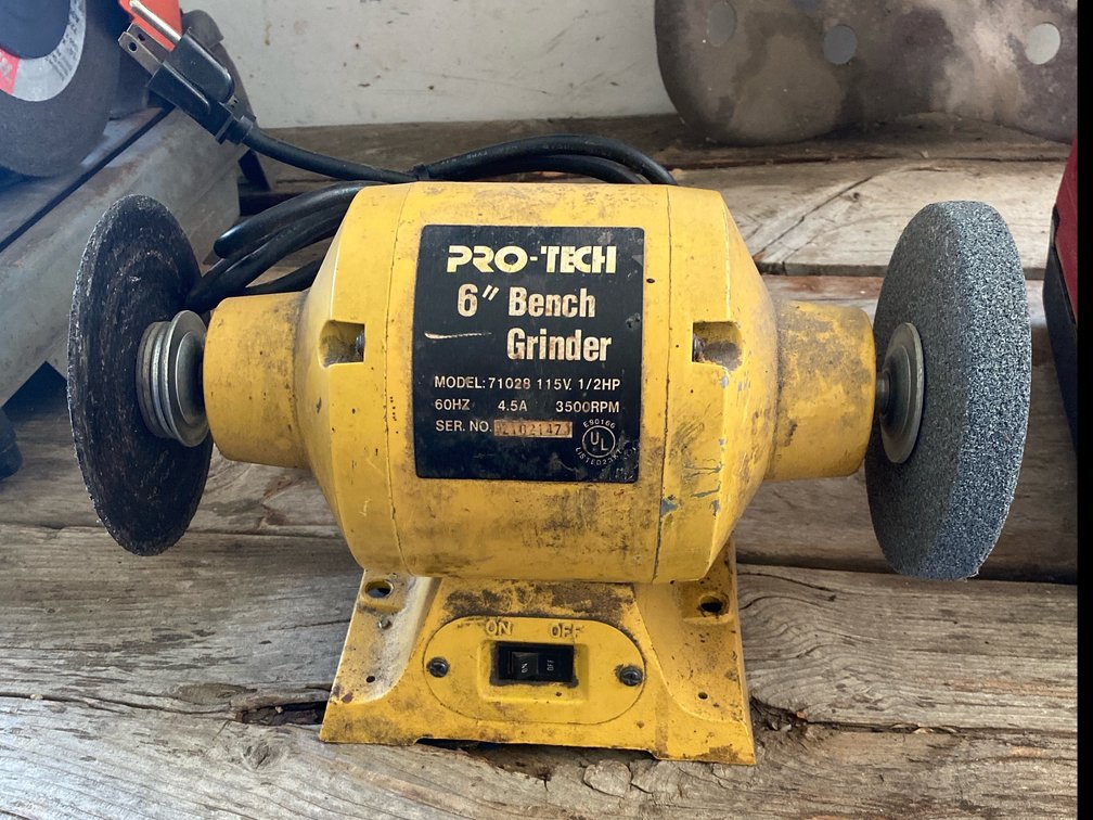 Pro Tech 6” Bench Grinder
