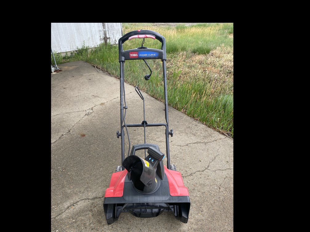 Toro Power Curve 18” Electric Snow Thrower