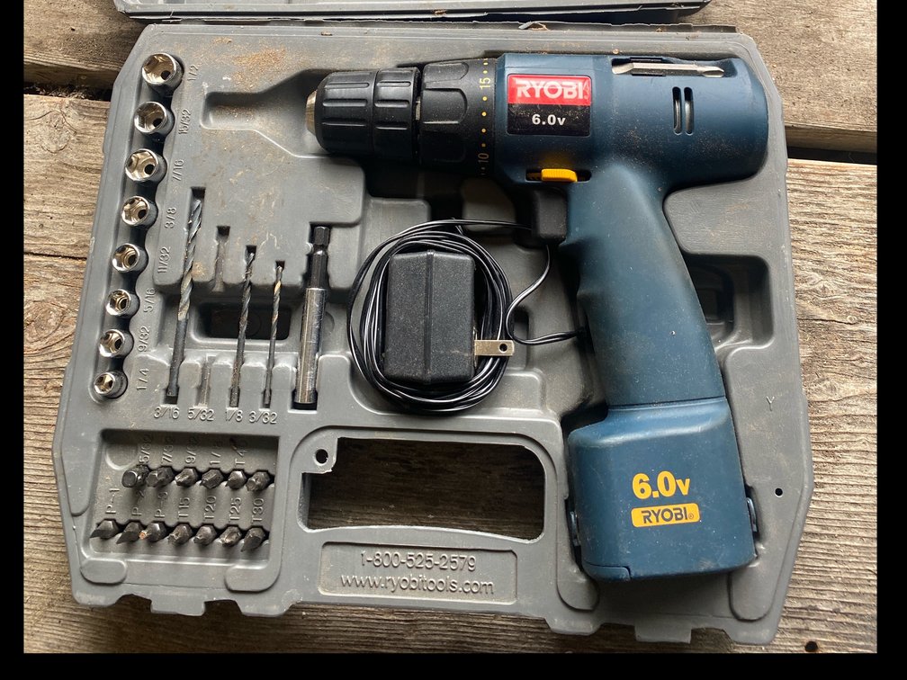 Ryobi 6.0V Cordless Screw Gun