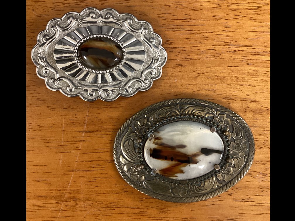 Agate Belt Buckles