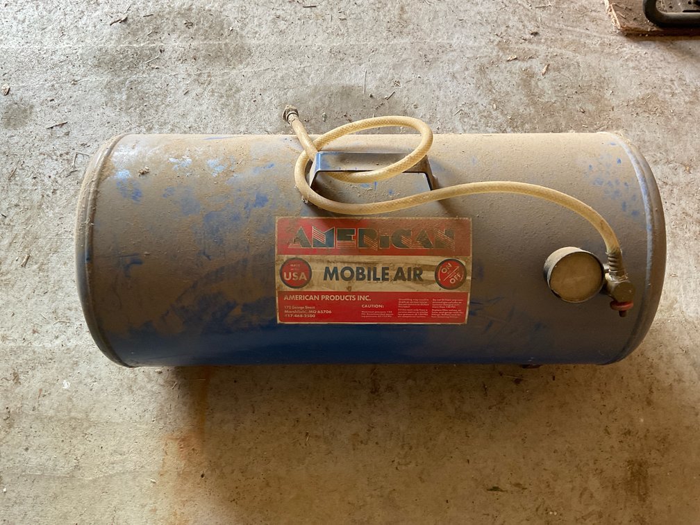 American 125psl Portable Air Tank